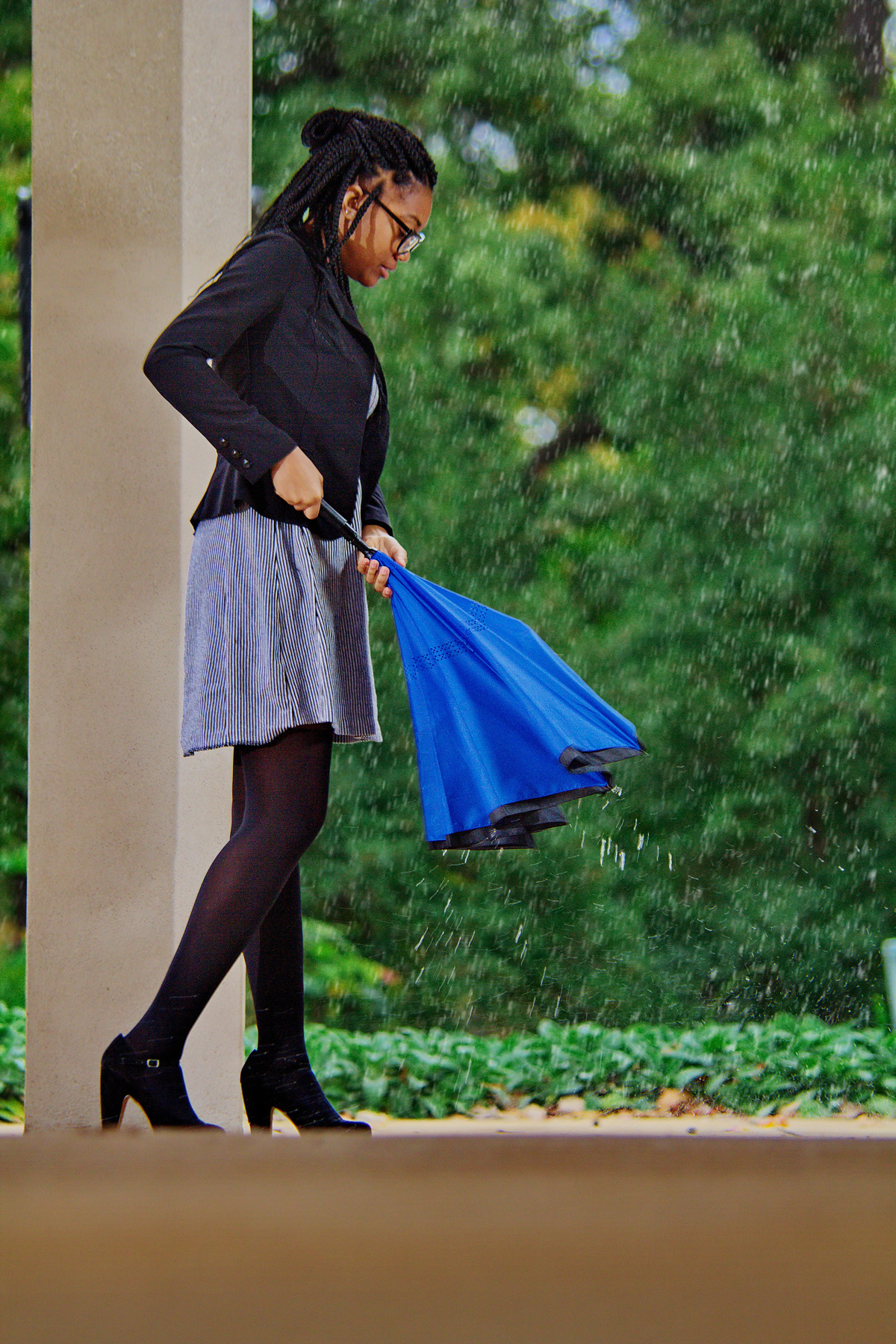 Skyline Two-Tone Inversion Umbrella 3