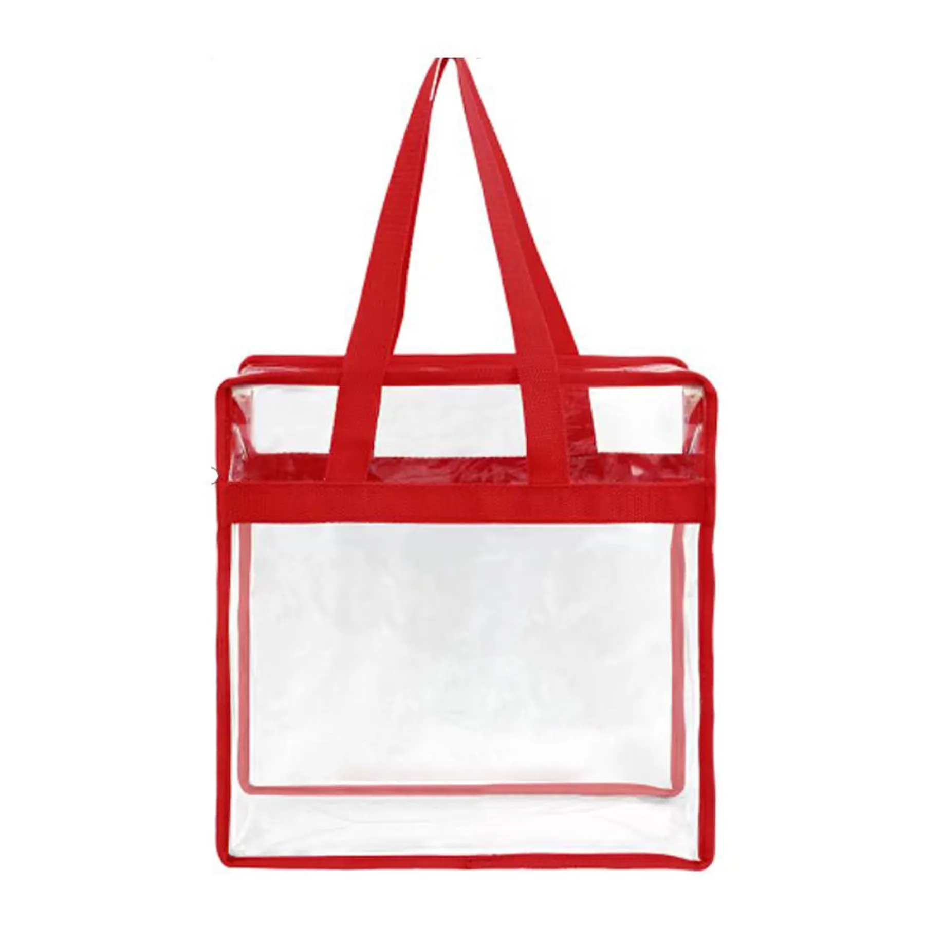 Clear Tote Bag With Zipper 7