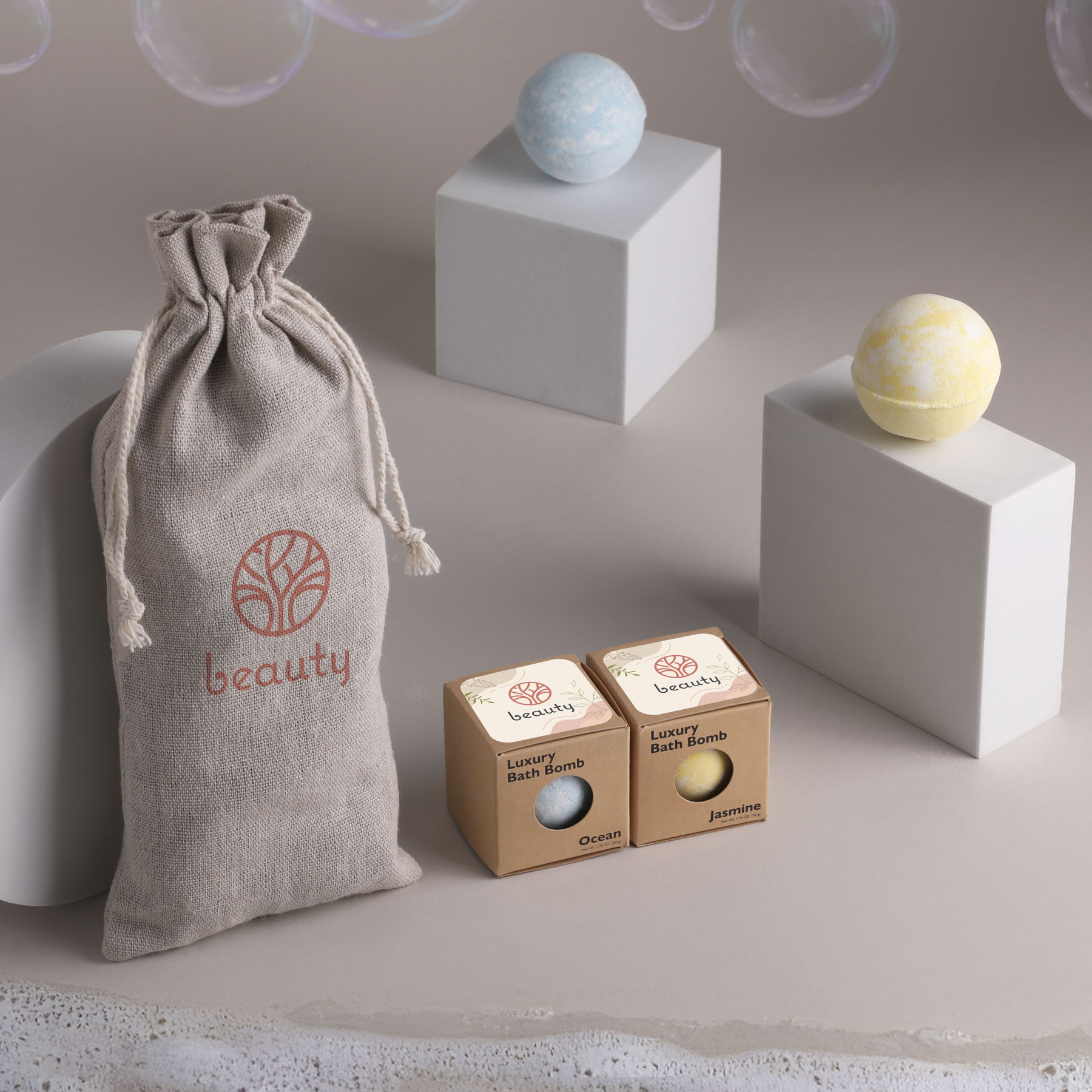 Luxury Bath Bombs 2 Piece Set 8
