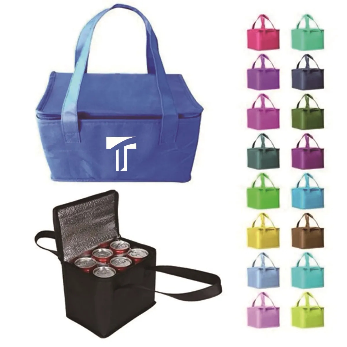 Insulated Food Delivery Bag Custom Size 4