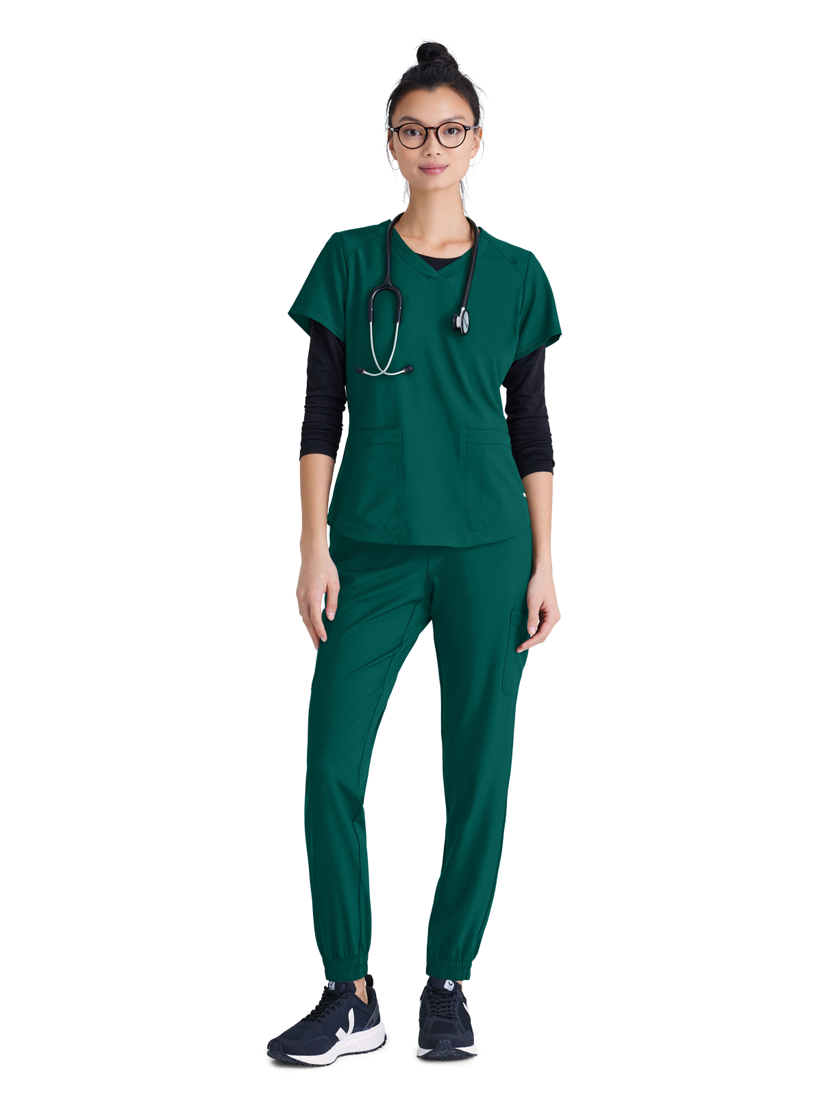 Grey's Anatomy Evolve Stretch - Women's Six-Pocket Terra Jogger Scrub Pant 9