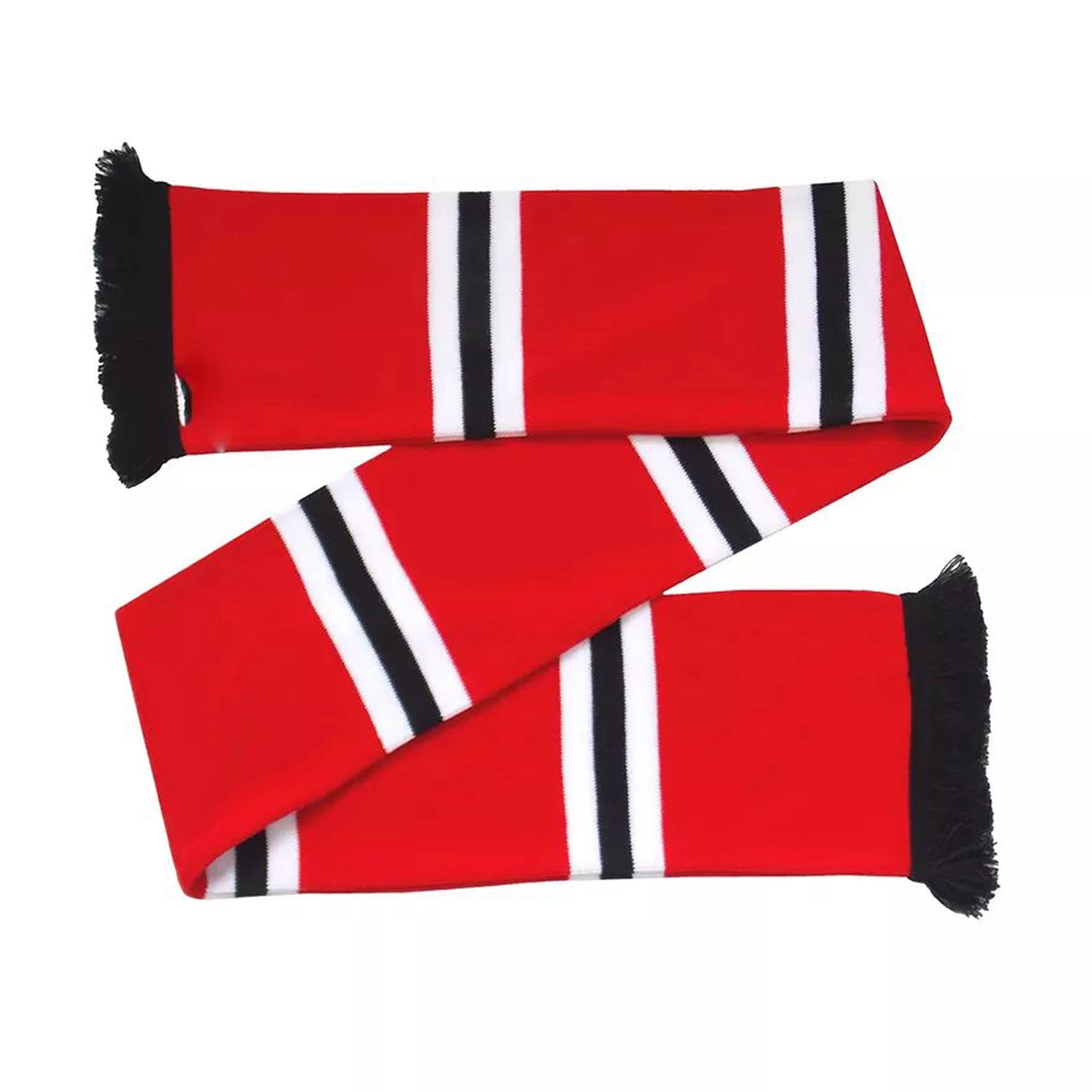 Double-Sided Football Knit Scarf 2