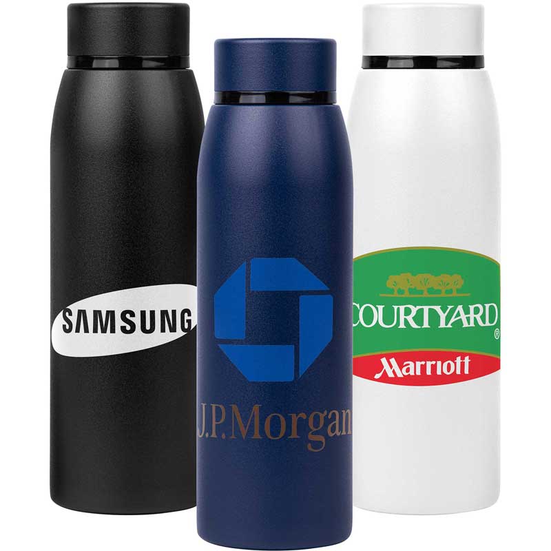 The Cobra 20oz. Powder-Coated Stainless Steel Water Bottle 1