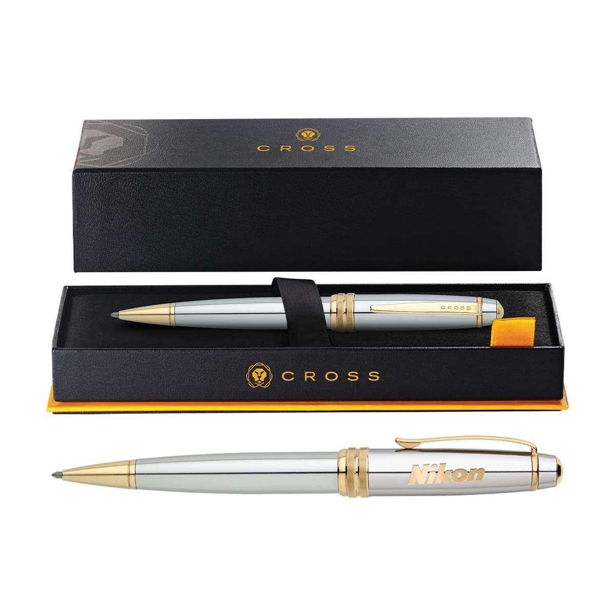 Cross® Bailey 23KT Gold Ballpoint Pen 3
