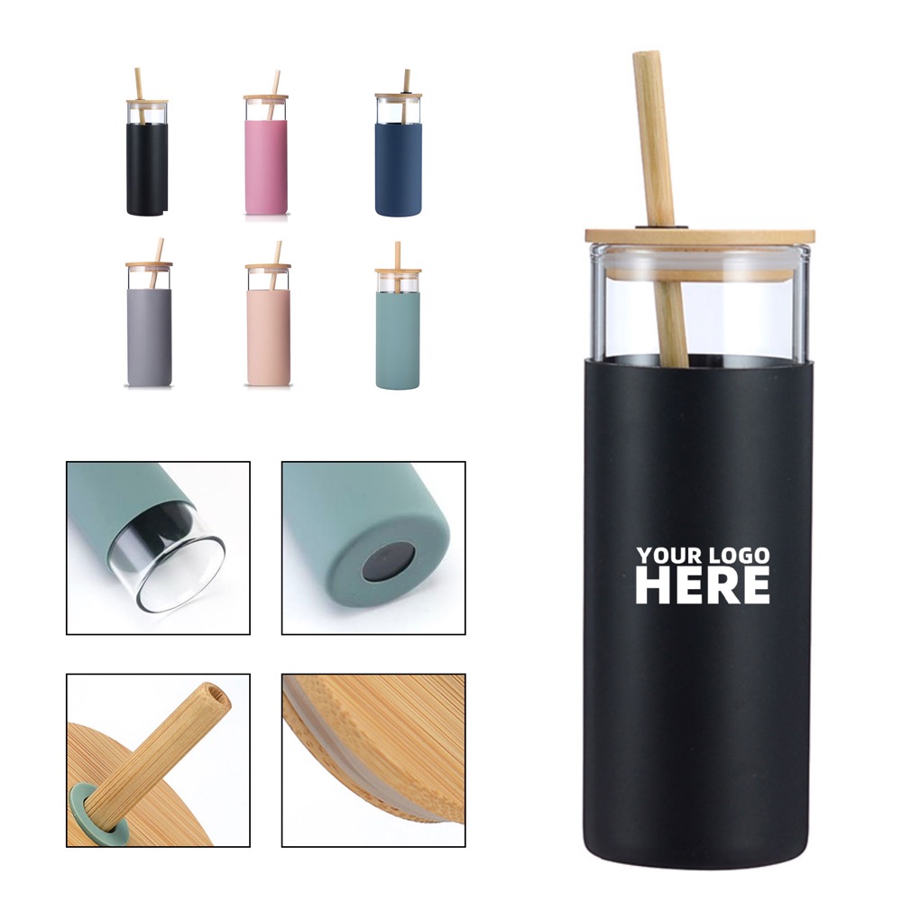 Water Bottle With Straw 1