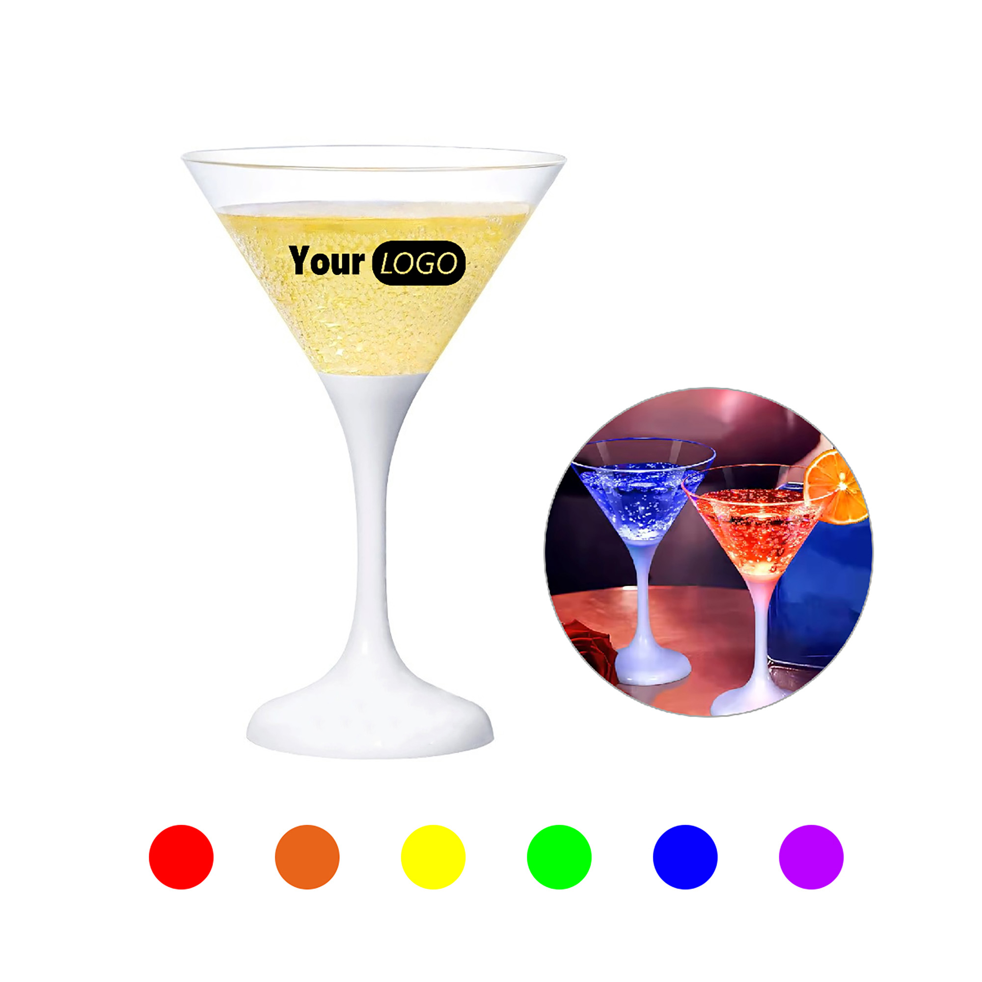 Led Luminous Wine Glass 2
