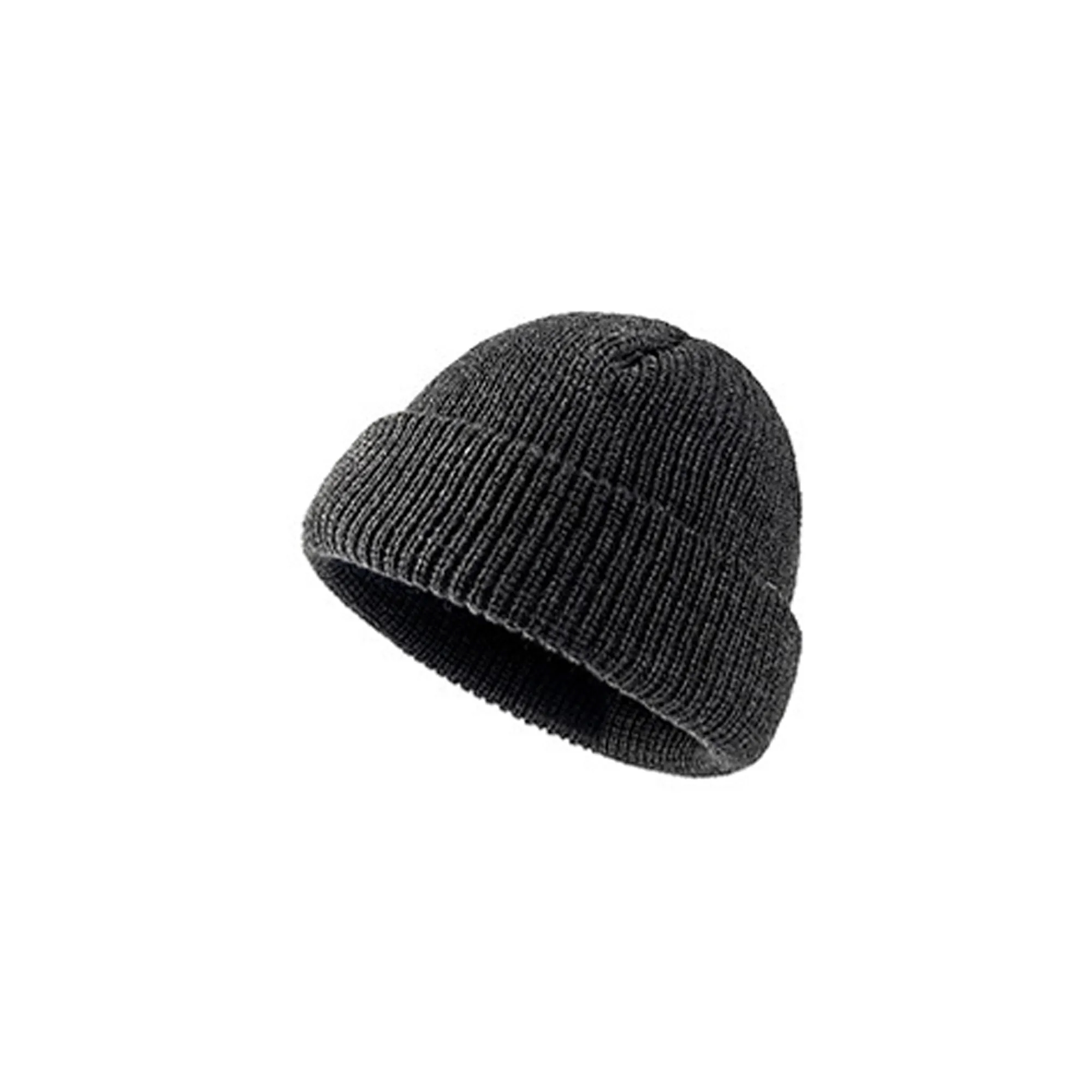 Ribbed Knitted Cuff Beanie MOQ20pcs 5