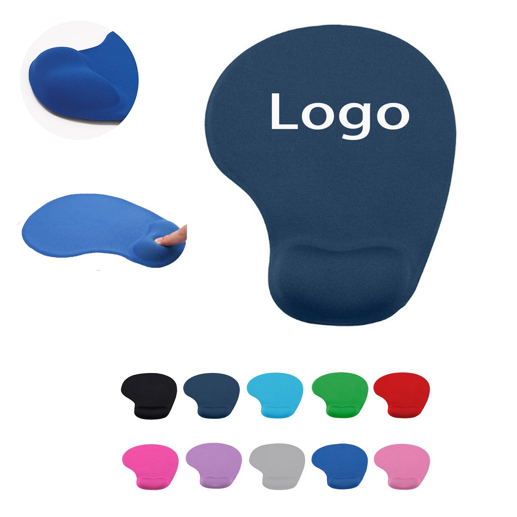 Mouse pad With Wrist Support 7