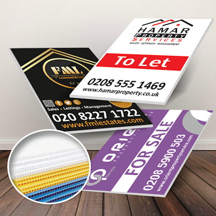 Customized Yard Sign (10" X 23") 1