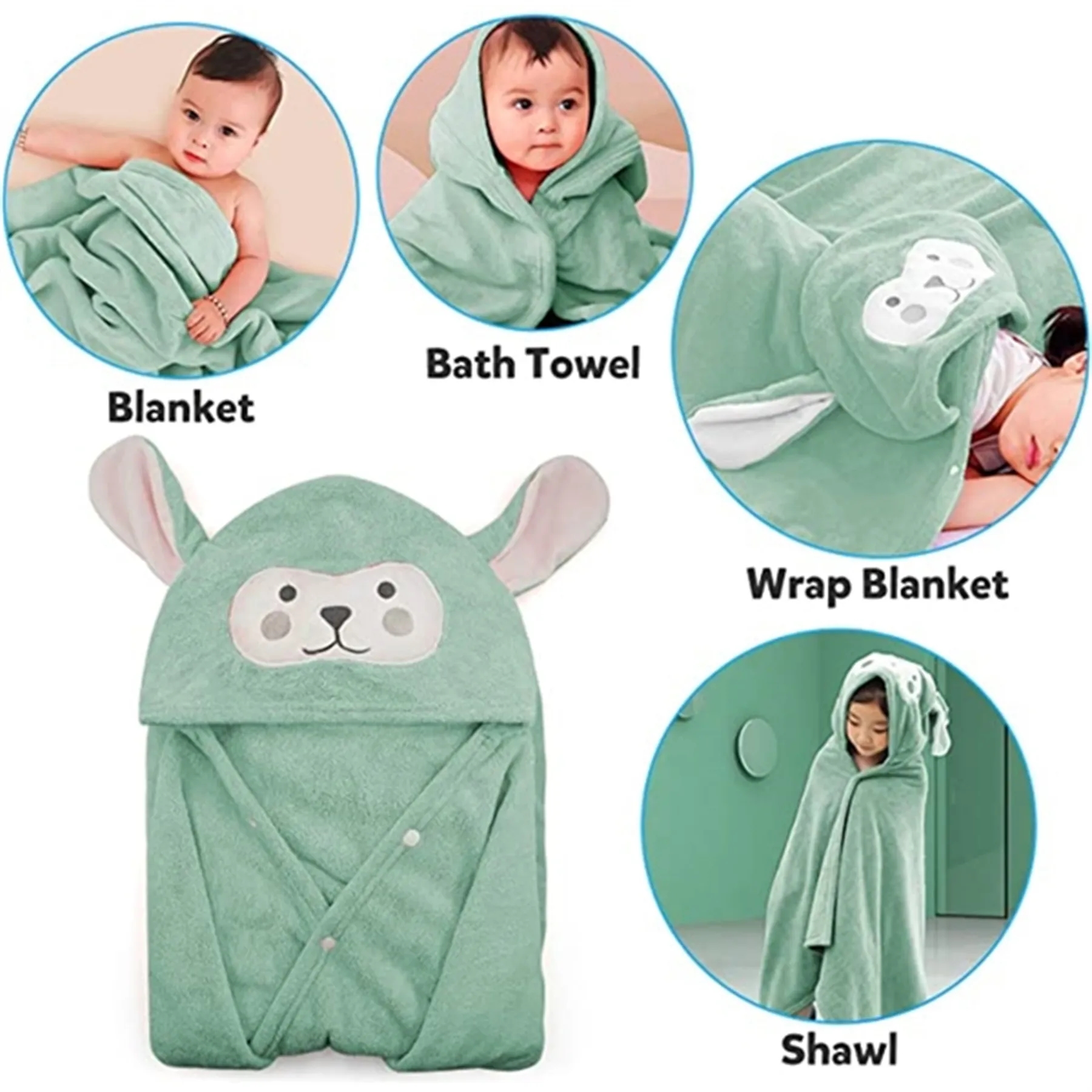 Hooded Baby Towel 5