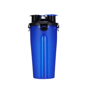 2 In 1 Pet Food And Water Bottle With Two Chambers 9
