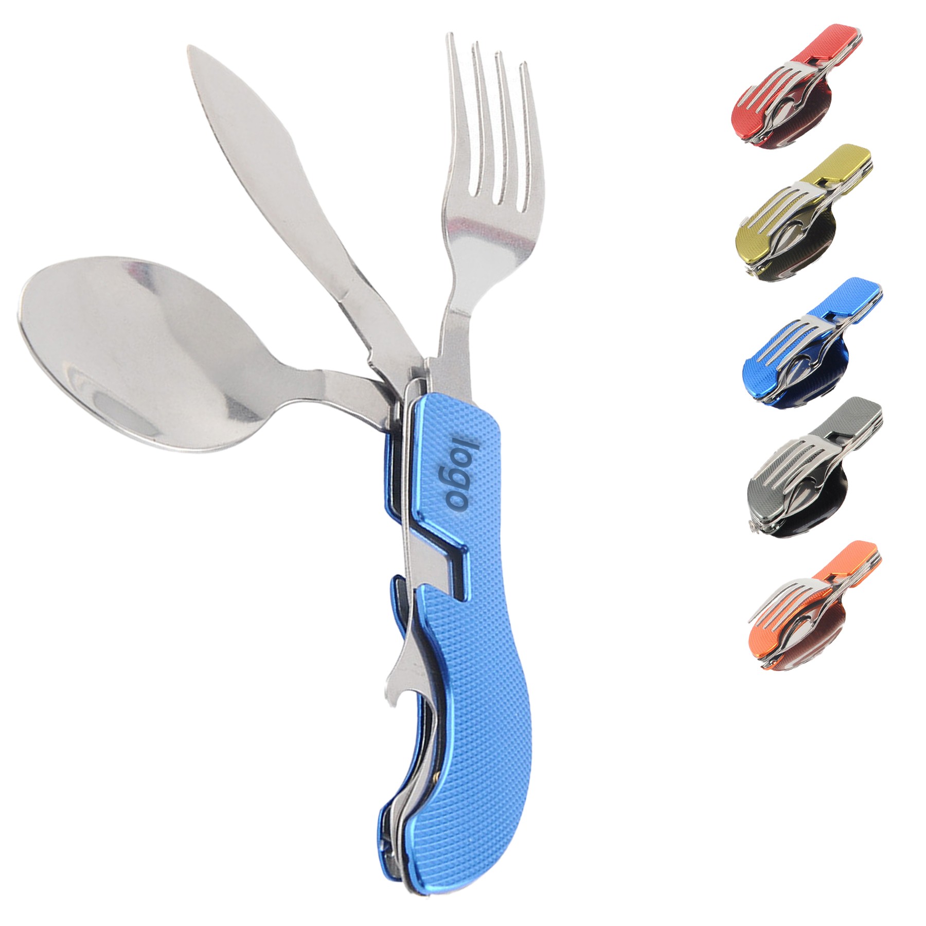 Camping 3-In-1 Folding Cutlery