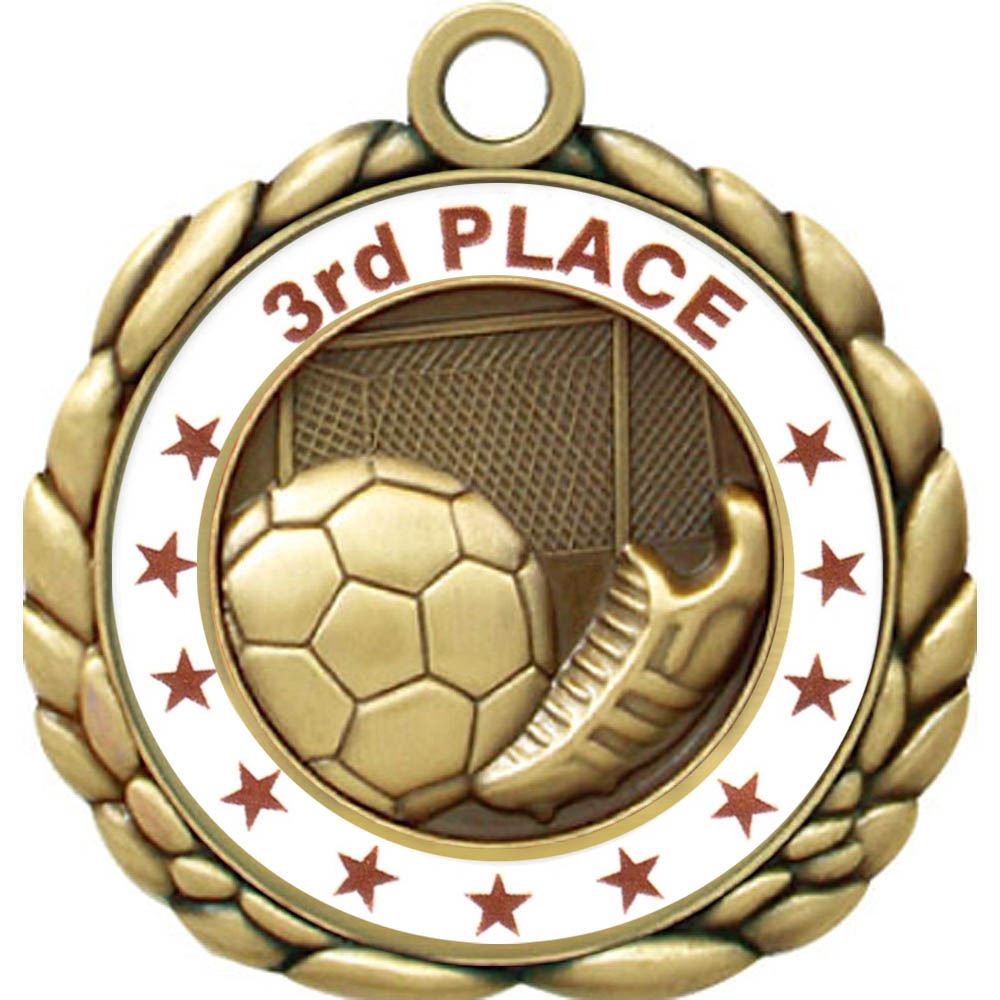 Soccer QCM Medallion (2-1/2") 5