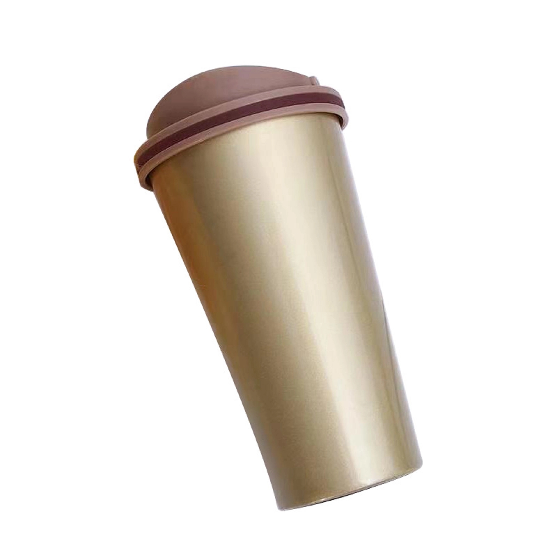 15 oz Double Wall Stainless Steel Coffee Tumbler with Lid 6