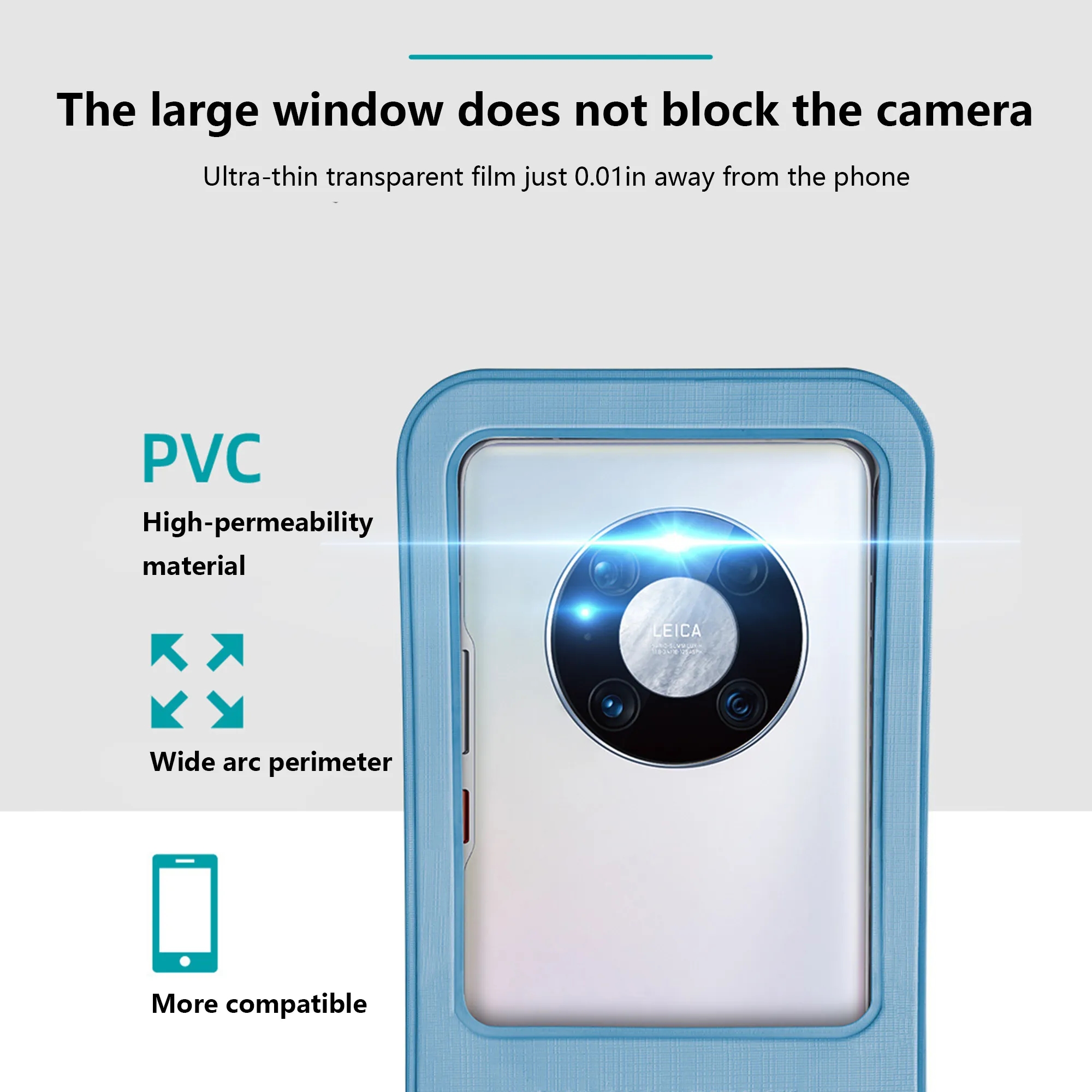 Touchscreen Mobile Phone Waterproof Bag 6