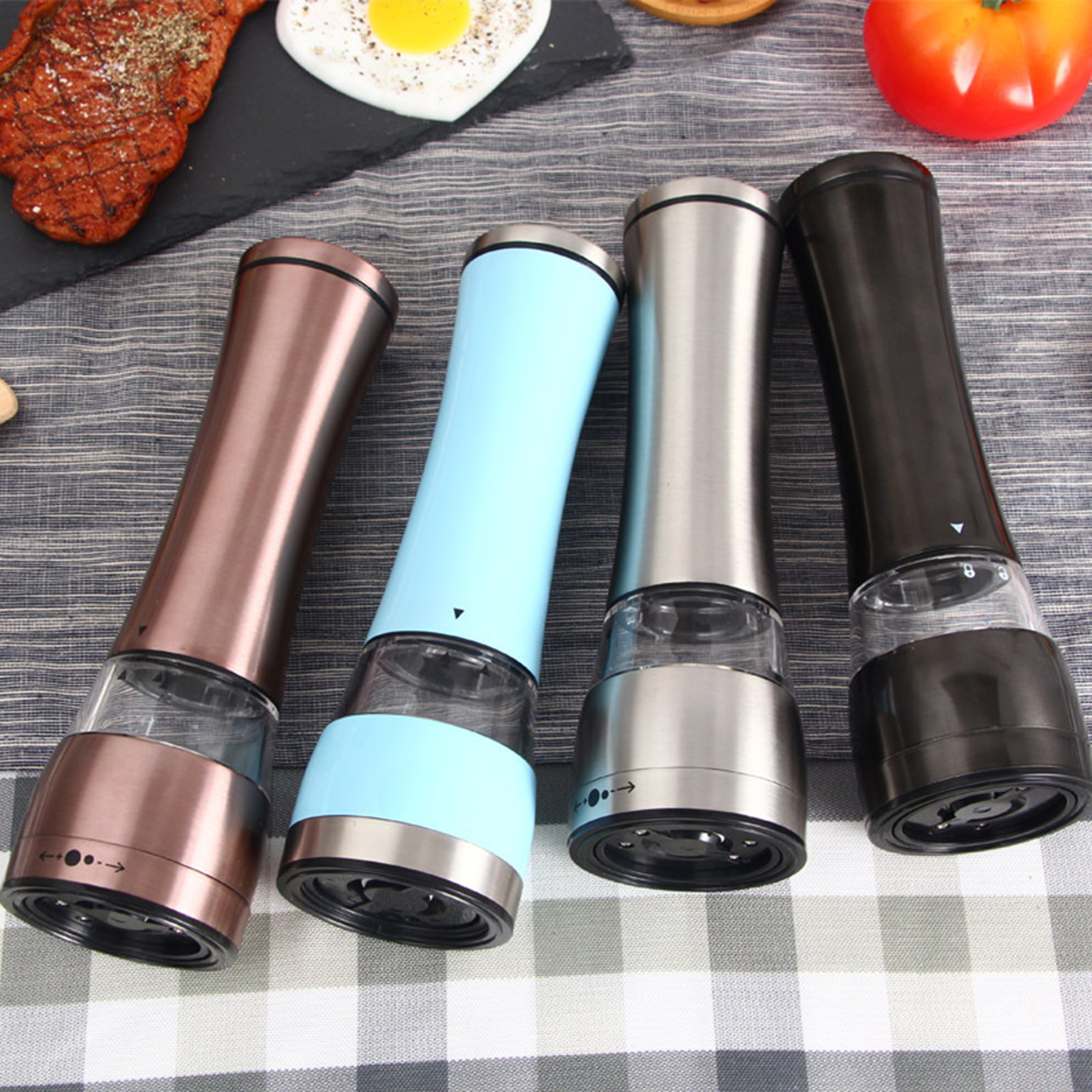 Stainless Steel Pepper Grinder 1