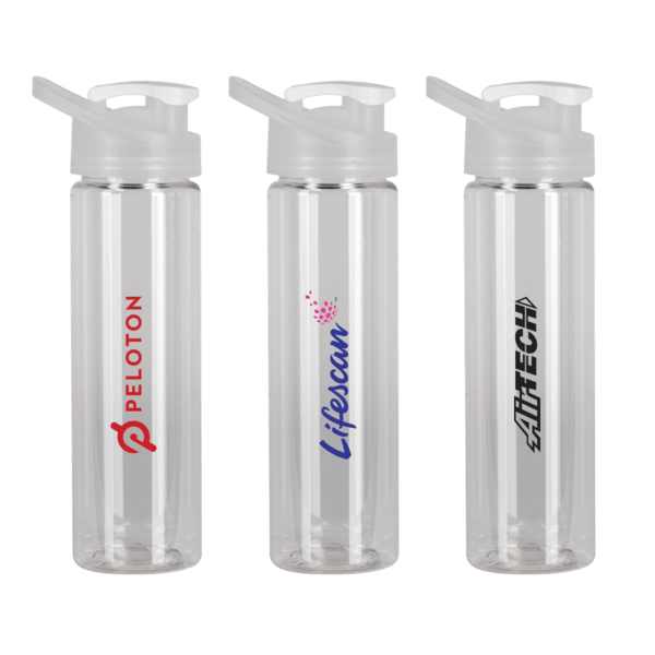 YUMA 25 oz. Clear Freedom Bottle with Guzzler Lid