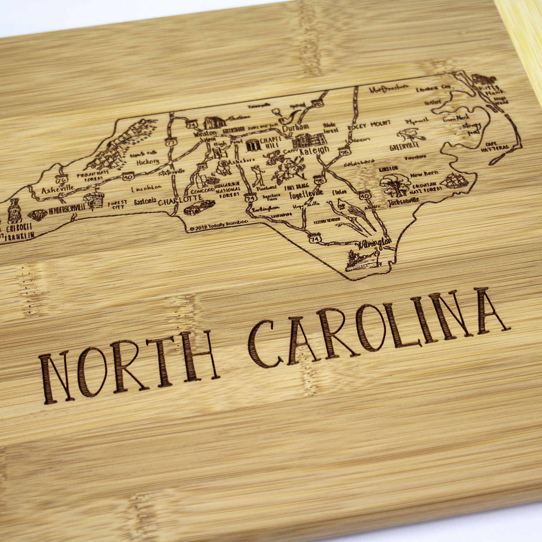 A Slice of Life North Carolina Serving & Cutting Board 3