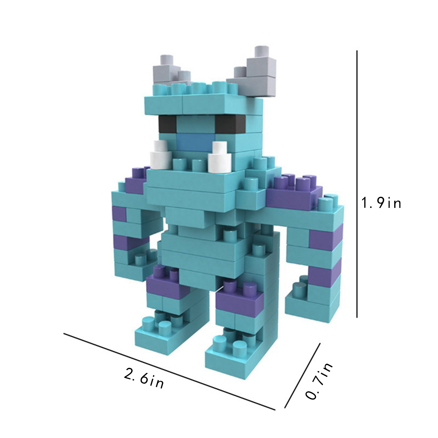 Cartoon Animal Mini Diamond Block Building Toy 7