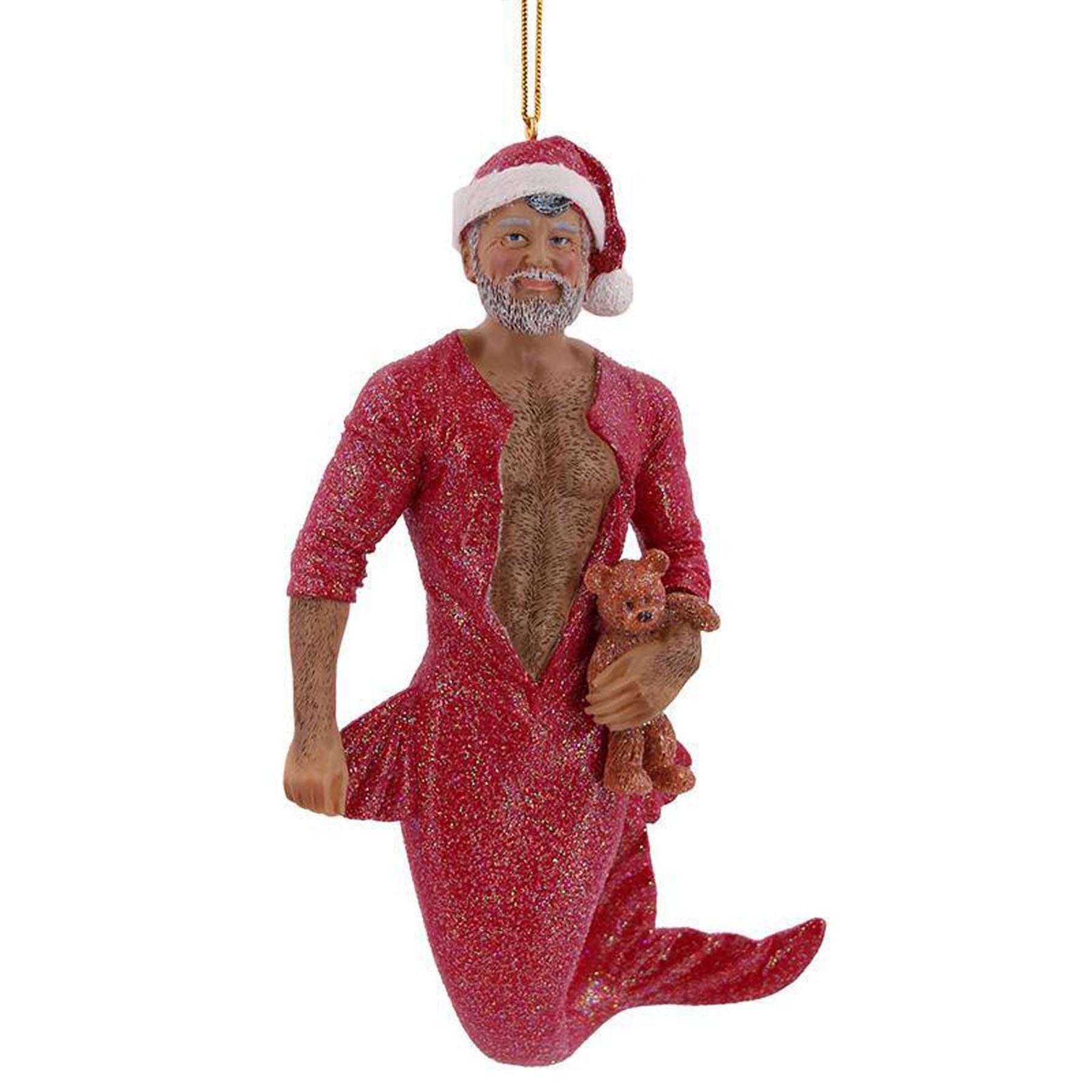 Christmas tree pendant mermaid ornament 6