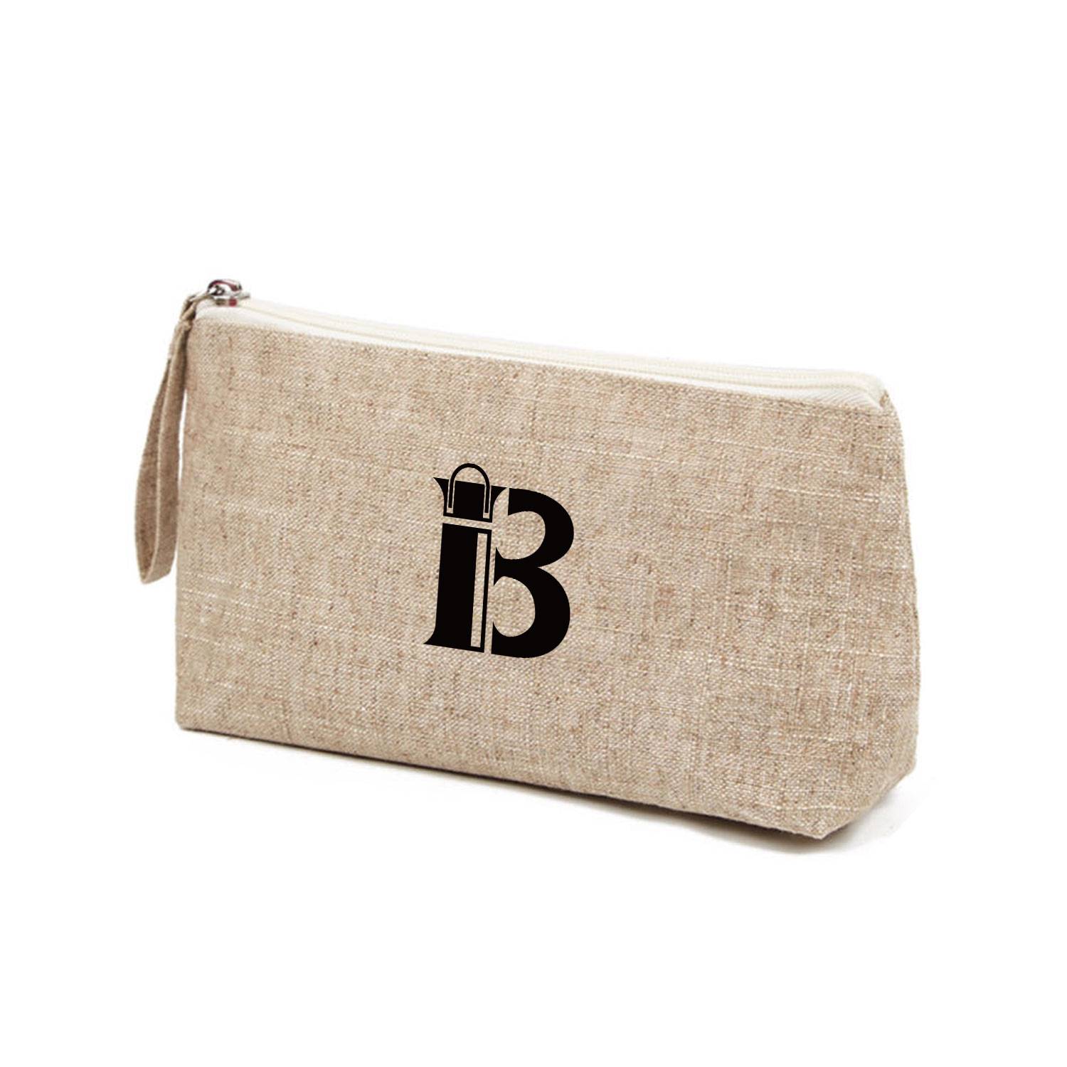 Canvas Cosmetic Bag W/ Lining 6