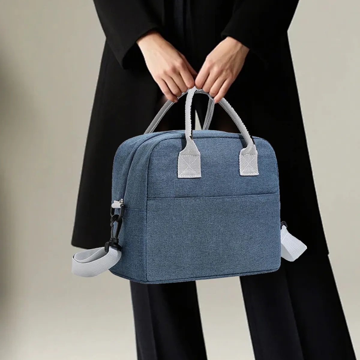 9L Lunch Box Lunch Bag for Women Adults Men, Reusable Cute Lunch Pail bag - Leakproof, Insulated 4