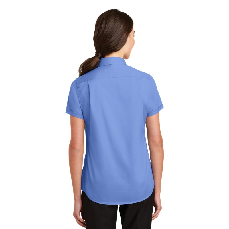 Port Authority Ladies Short Sleeve SuperPro Twill Shirt. 11