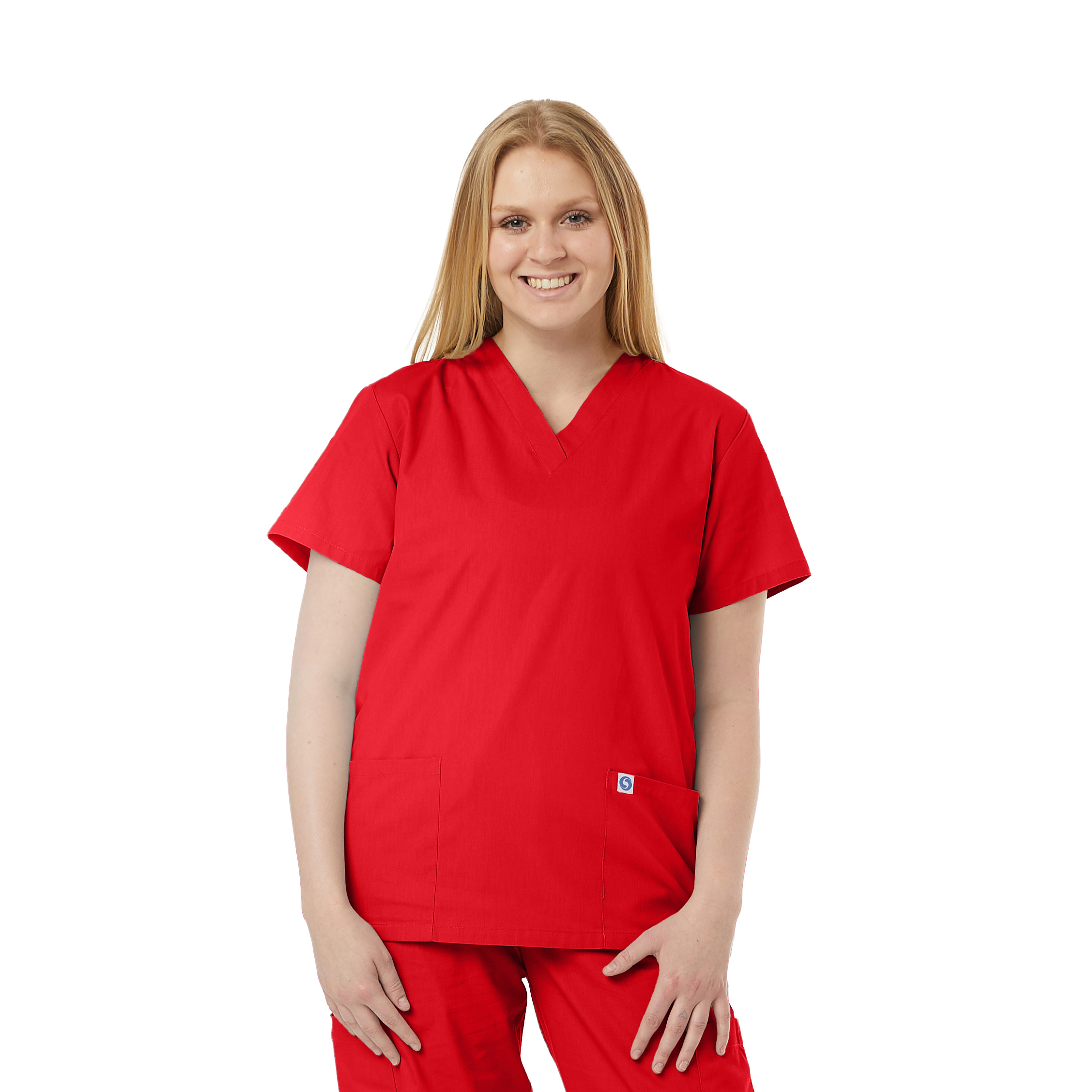 Unisex V-Neck Scrub Tunic 48