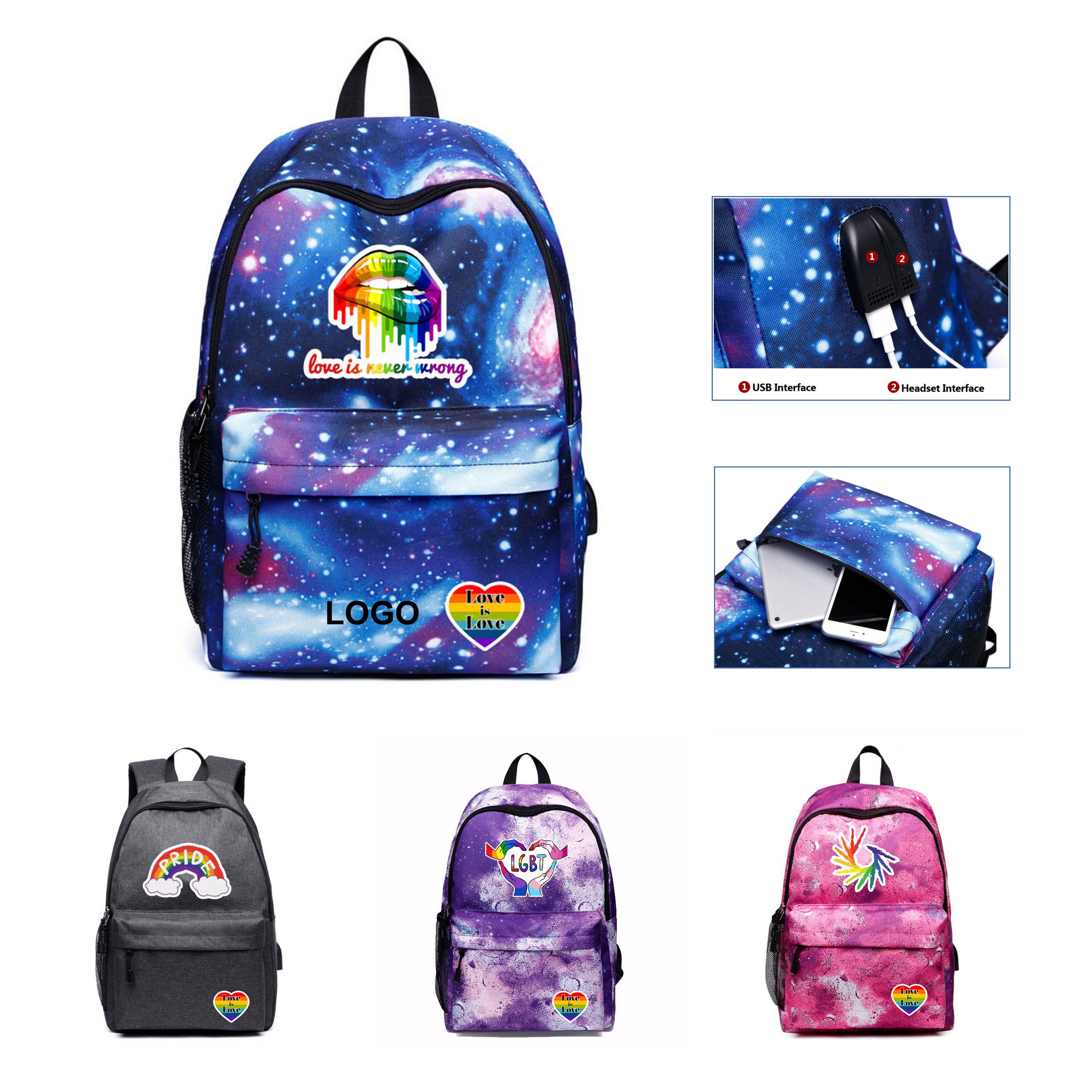 Starry Sky Backpack (direct import) 4
