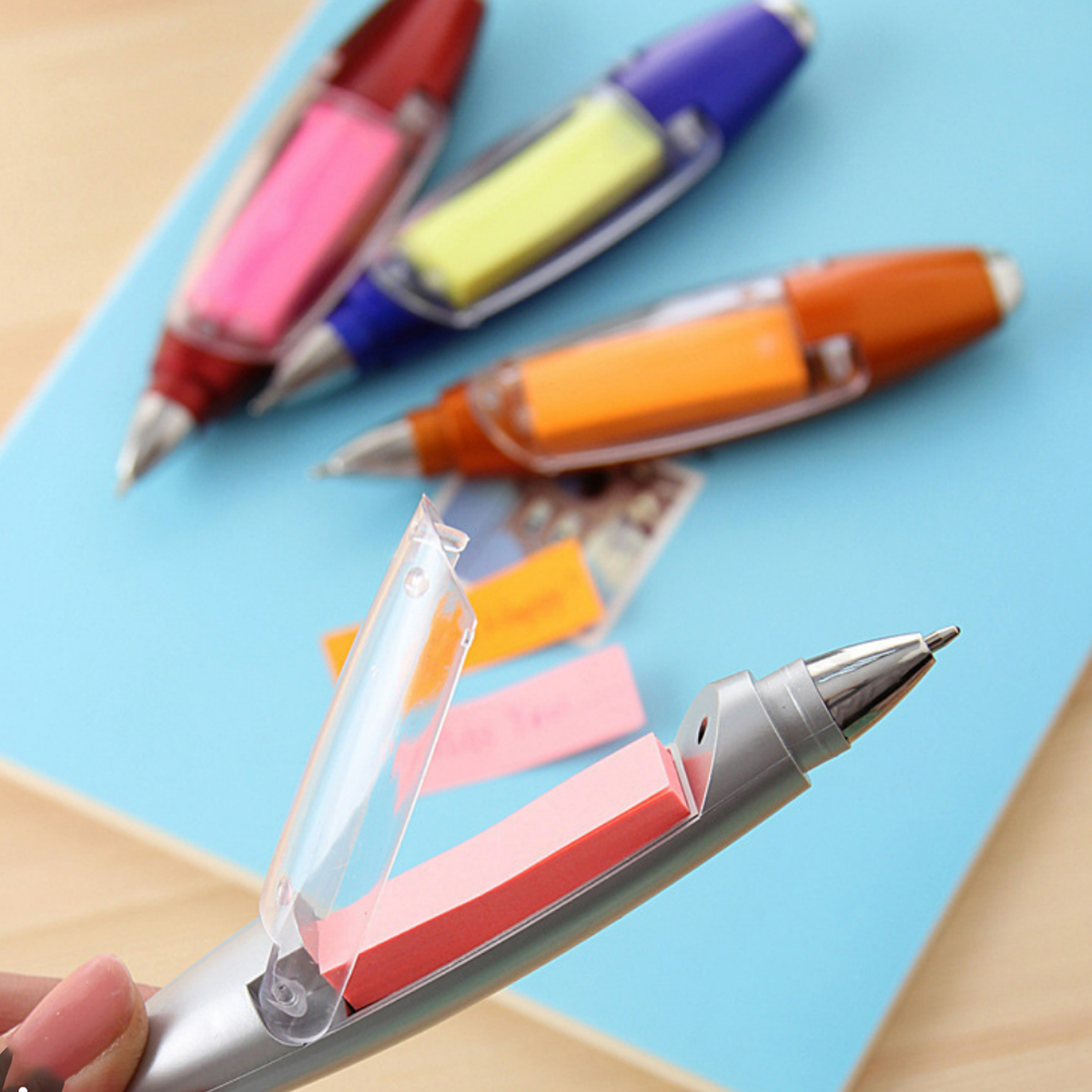 Multifunction Sticky Note Pen with Built-In Memo 6