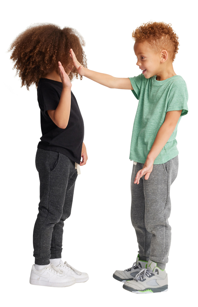 Toddler eco Triblend Short Sleeve Tee 3