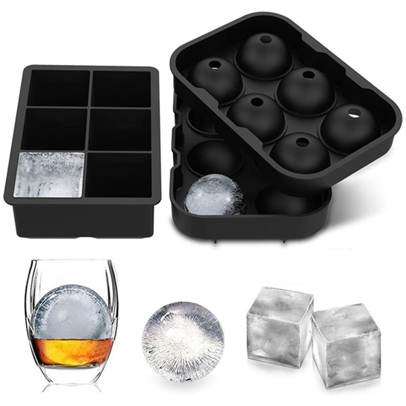 Ice Cube& Ball Trays Silicone