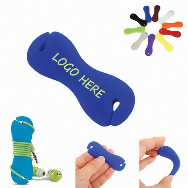 Silicone Earphone Cable Winder 2