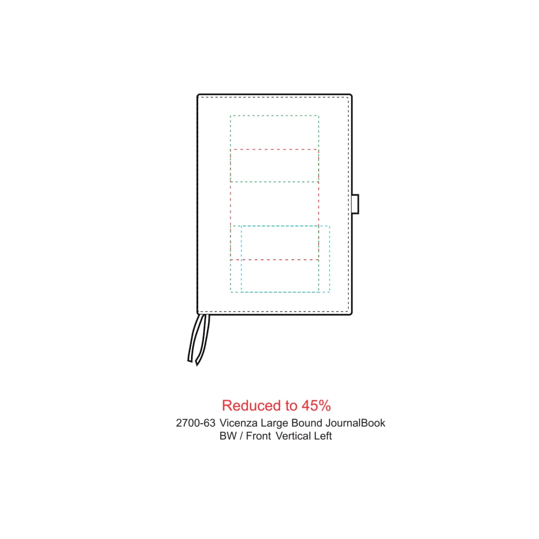 FSC® Mix 7" x 10" Vicenza Large Bound Journal 31