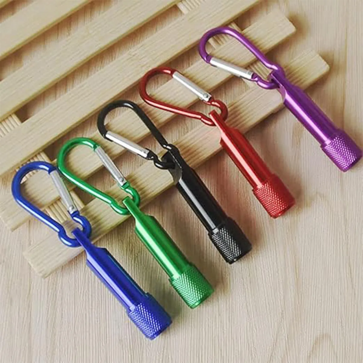 Compact And Versatile Mini LED Keychain Flashlight Torches 5