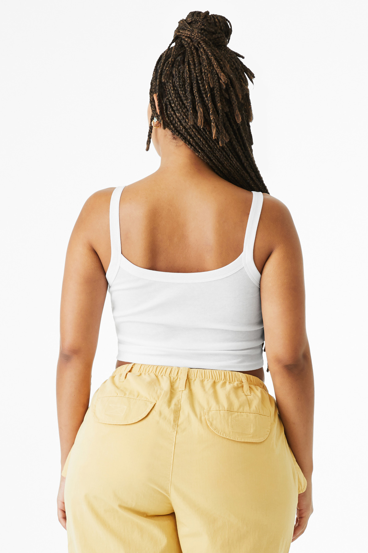 BELLA+CANVAS Women's Micro Rib Spaghetti Strap Tank BC1012 21