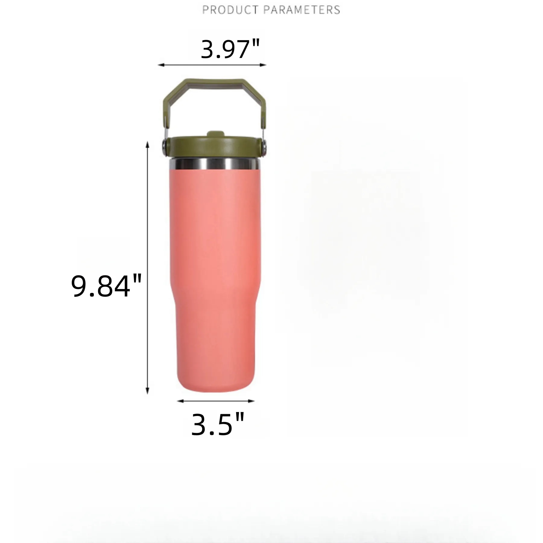 Stainless Steel Vacuum Insulated Cup with Handle 4