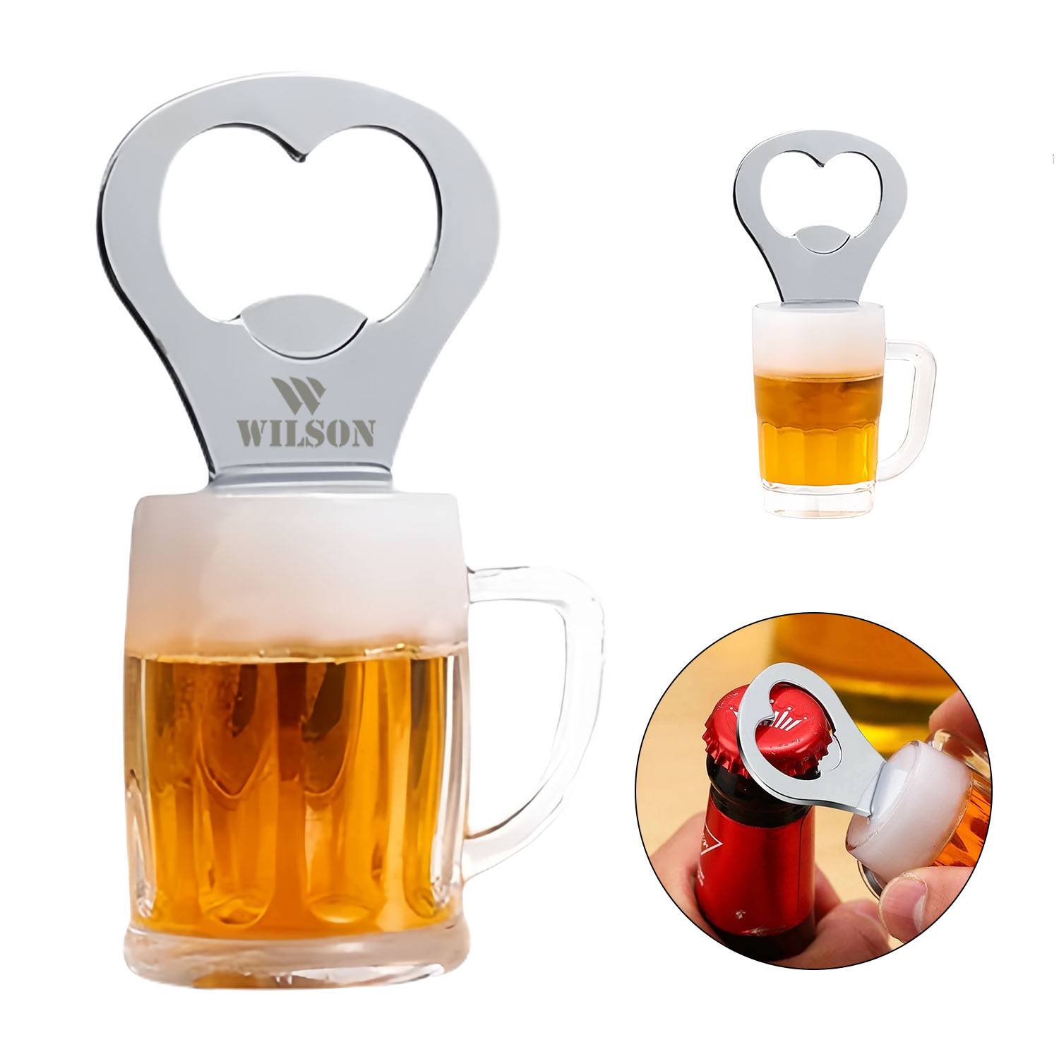 Magnetic Beer Bottle Opener 2