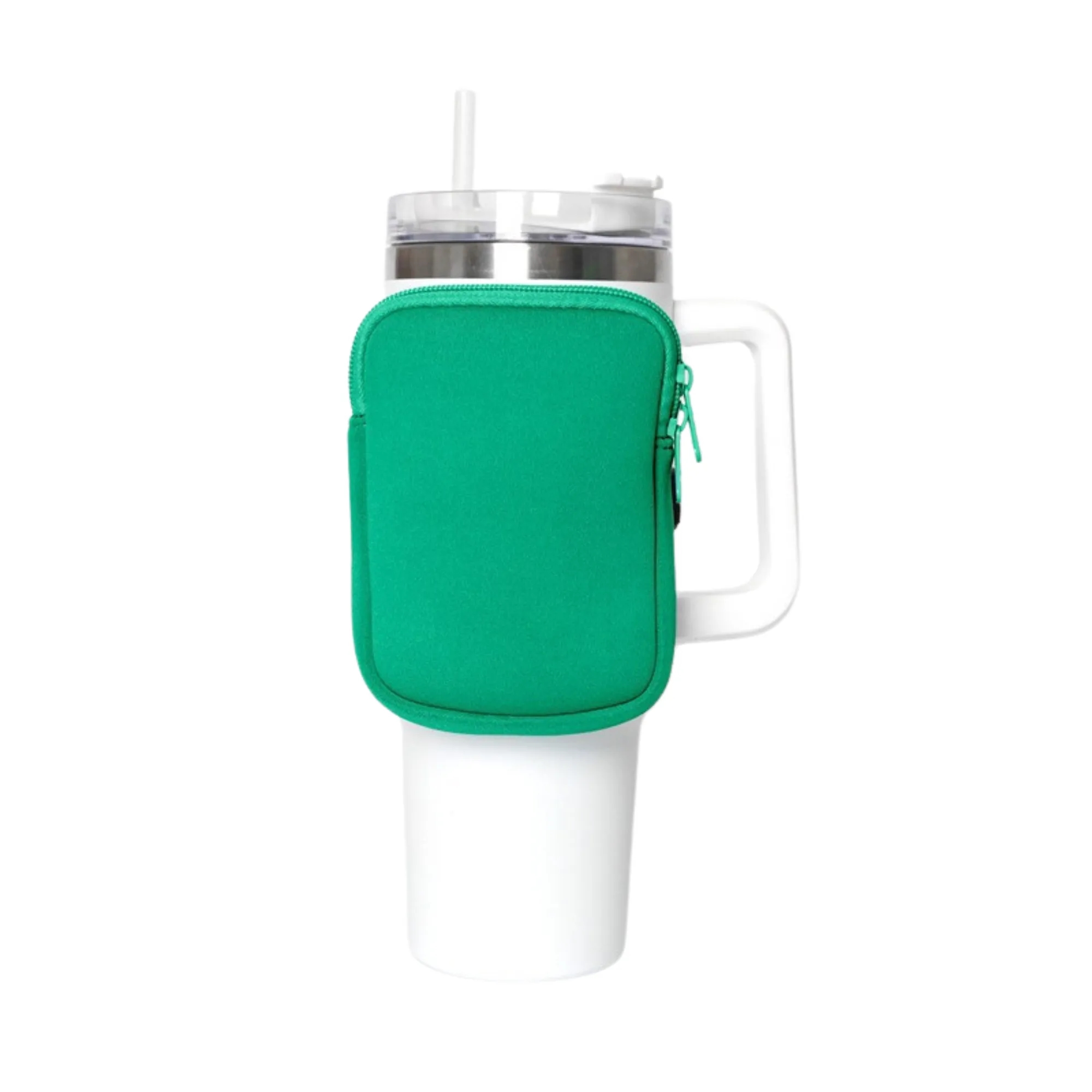 Cold Drinks, Strong Grip - 40OZ Ice Bully Handle Tumbler Set 11