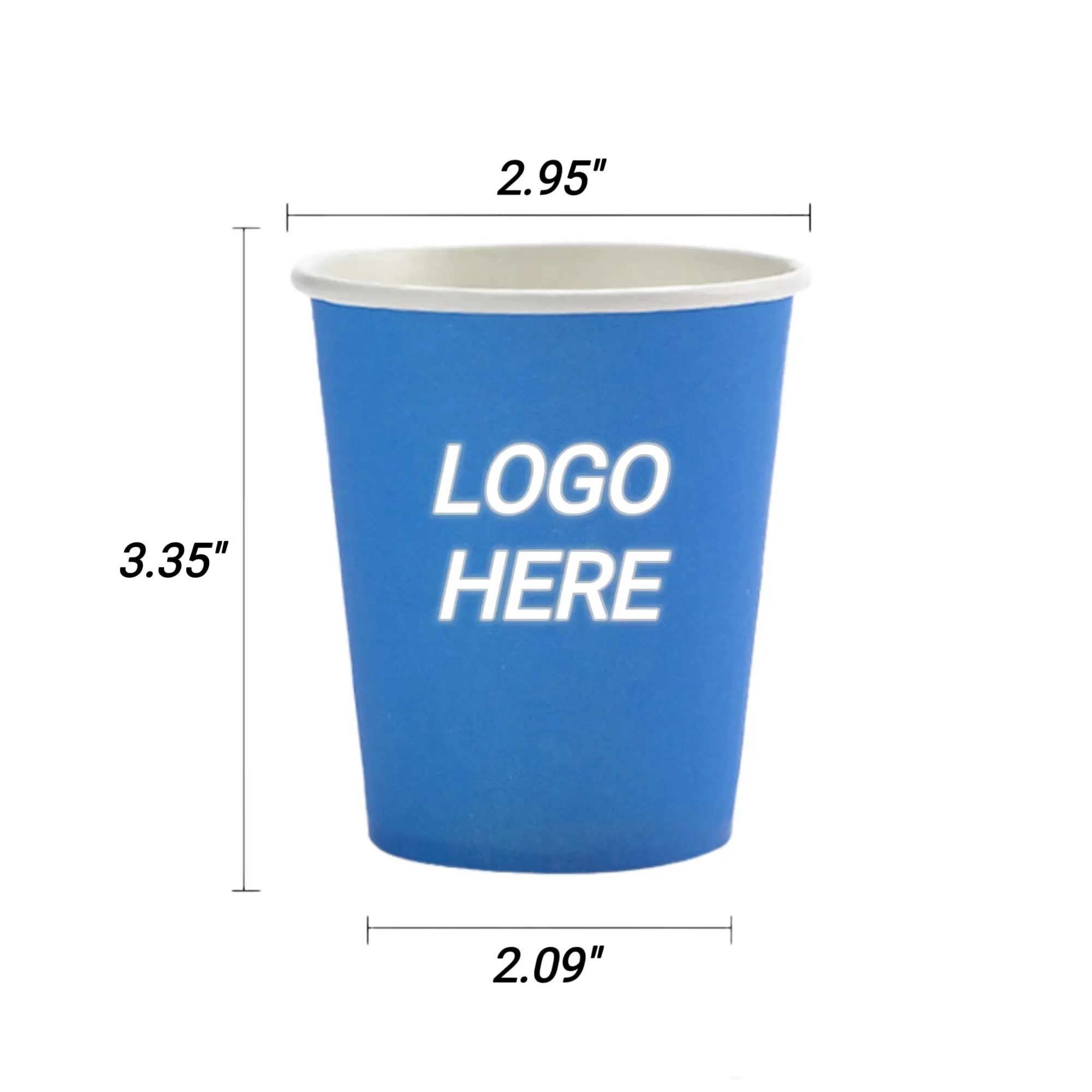 8.5 Oz Colored Disposable Paper Cup 2