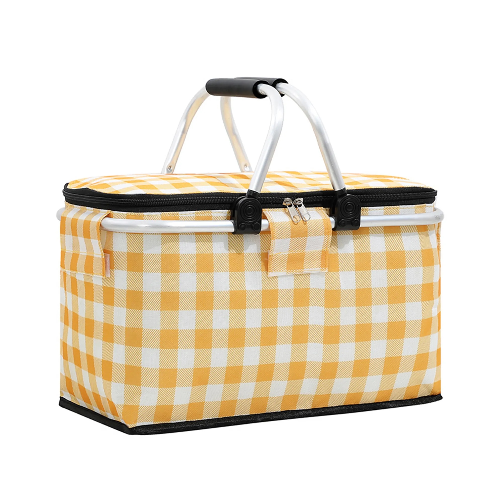 Outdoor Folding Insulated Refrigerated Picnic Basket 7