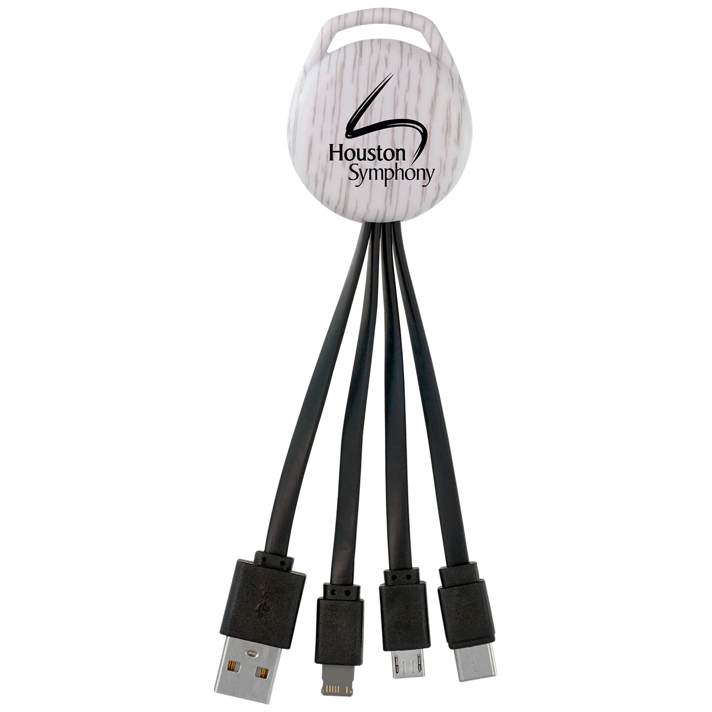 WHITE WOOD VIVID 3-IN-1 CHARGING CABLE 5