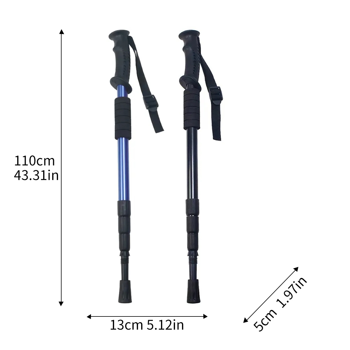 Adjustable Aluminum Trekking Pole for Hiking 6