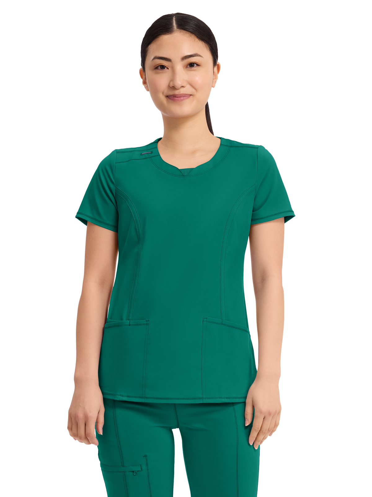 Infinity - Women's 3-Pocket Round Neck Top 57