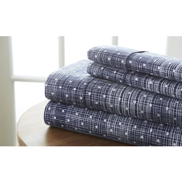 Premium Sheet Sets - Navy Cali King 4 Piece 1