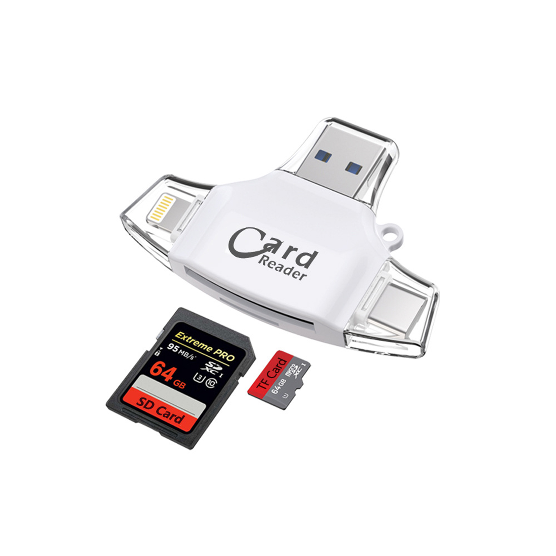 Sd Card Reader Triangle Memory Card For Pad Type C Phone 1