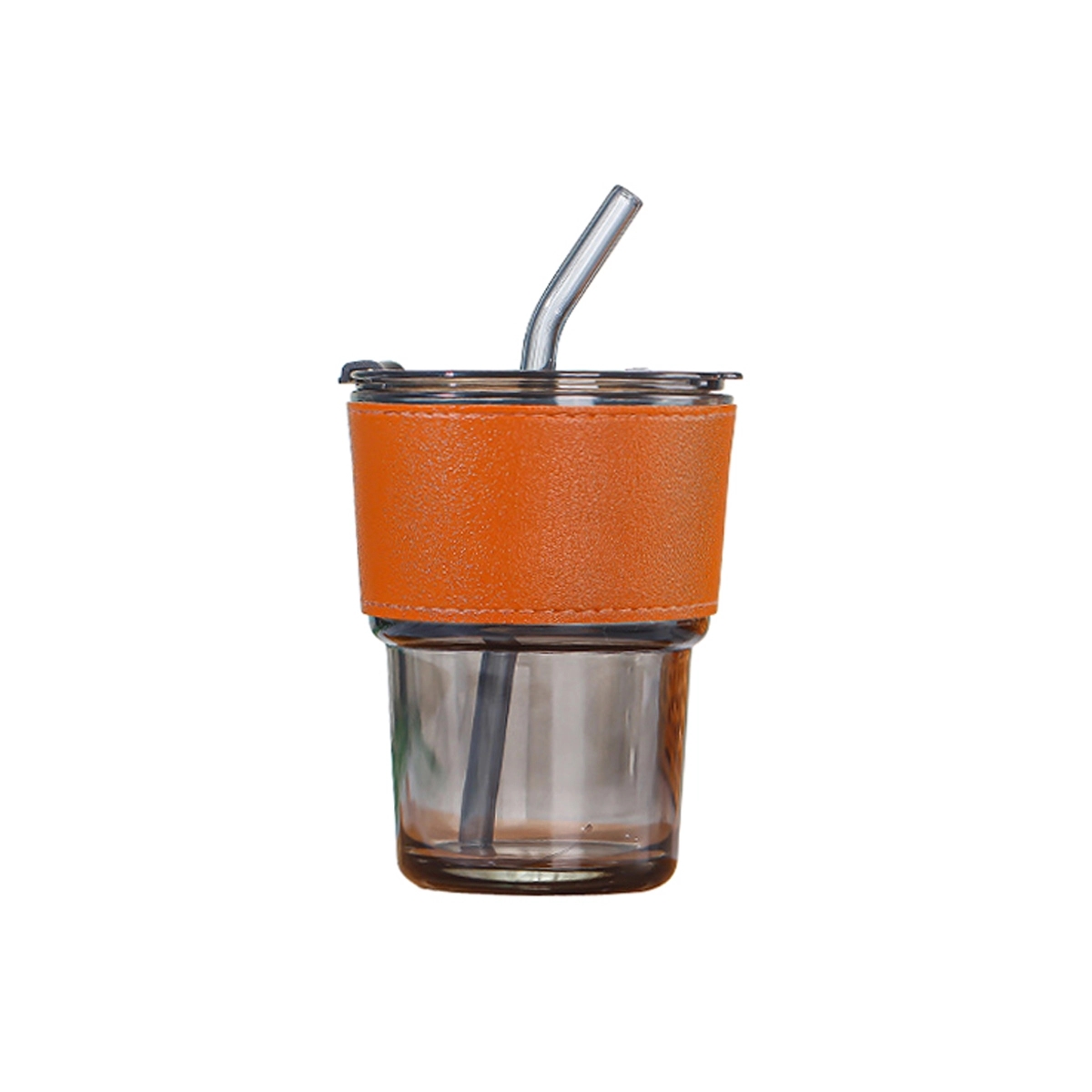 Straw Glass Cup 4