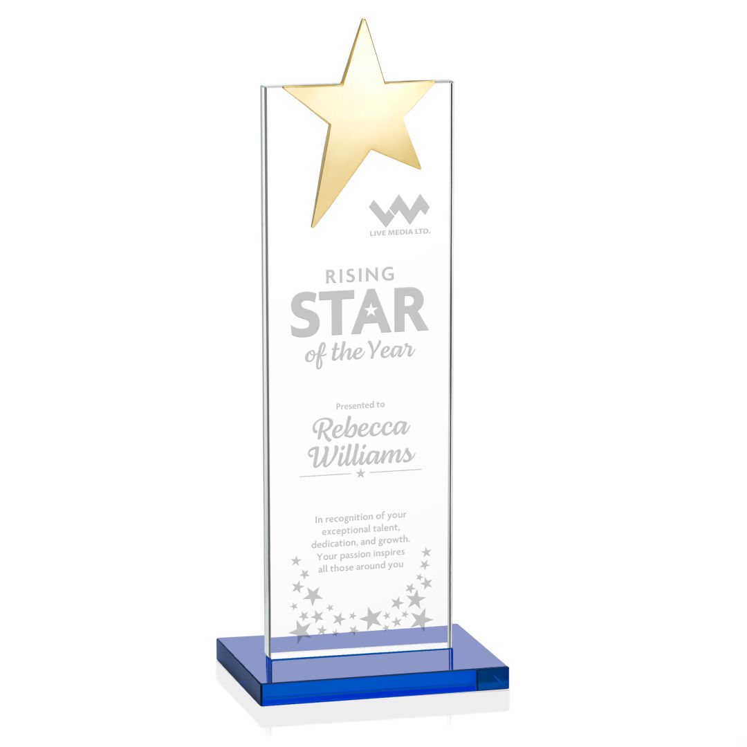 Bryanston Gold Star Award - Sky Blue 8