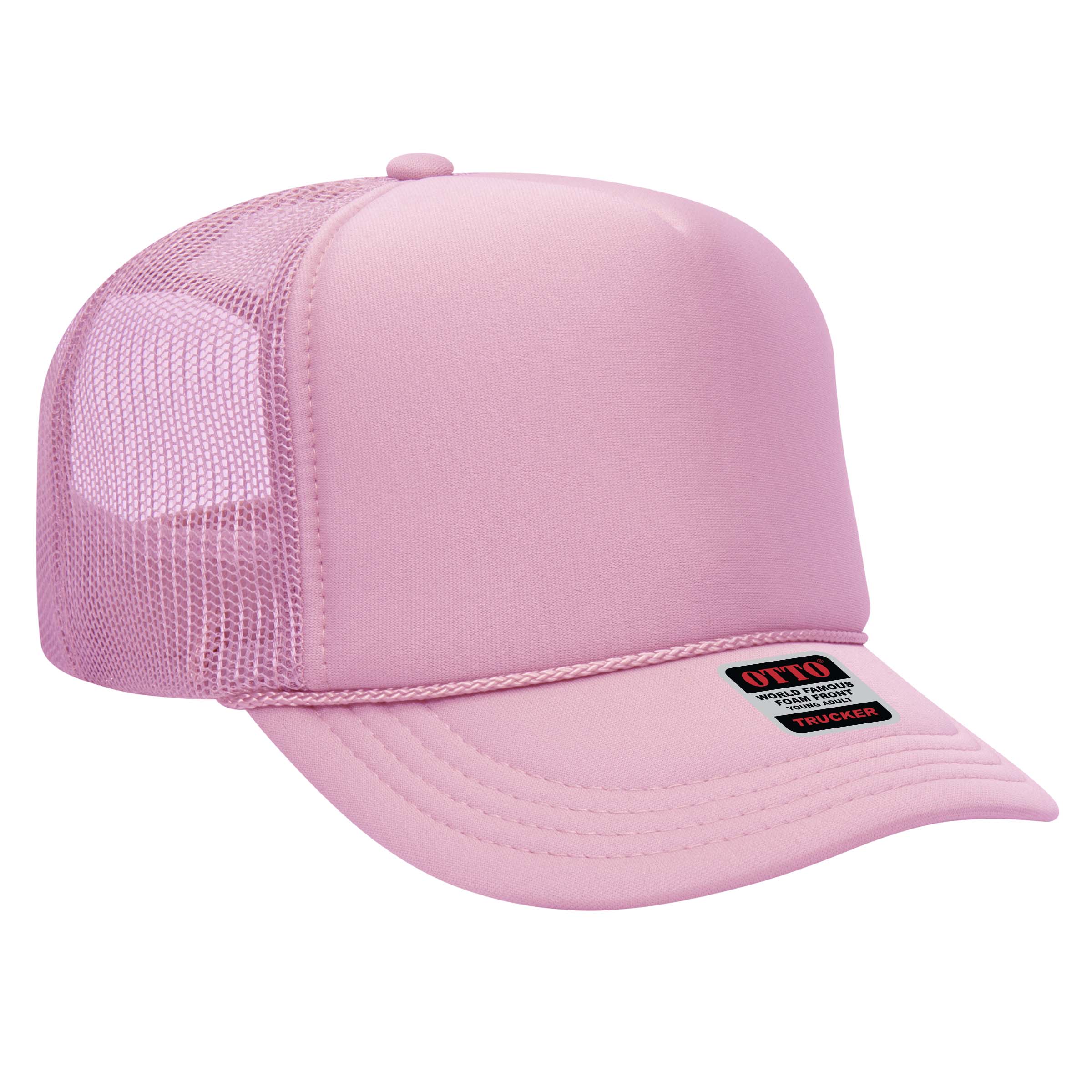 OTTO CAP® 5 Panel High Crown Mesh Back Trucker Hat 279