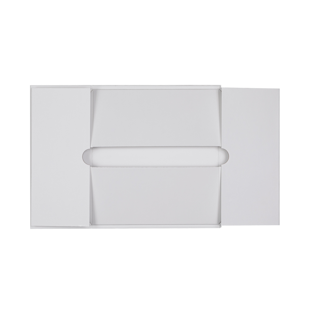 Medium White Kraft Premium Vesta Gift Box w/ Matte Gravure Anti-Rub Varnish 2